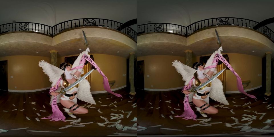 Laney Grey As DIGIMON'S ANGEWOMON Has Incredible Hunger For Cock