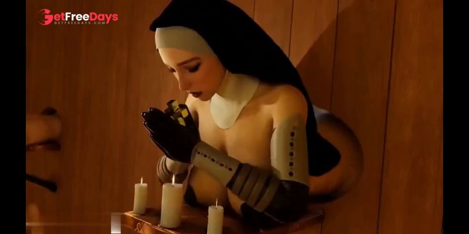 [GetFreeDays.com] Cute Nun Enjoying Her Praying Time Adult Film January 2023