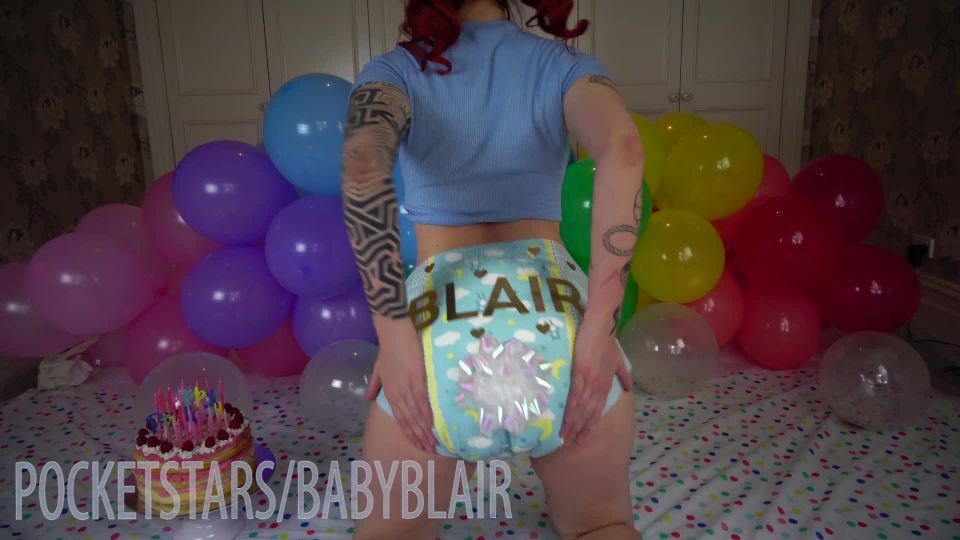 M@nyV1ds - babyblairABDL - Adult b sploshing and doxxy on diaper