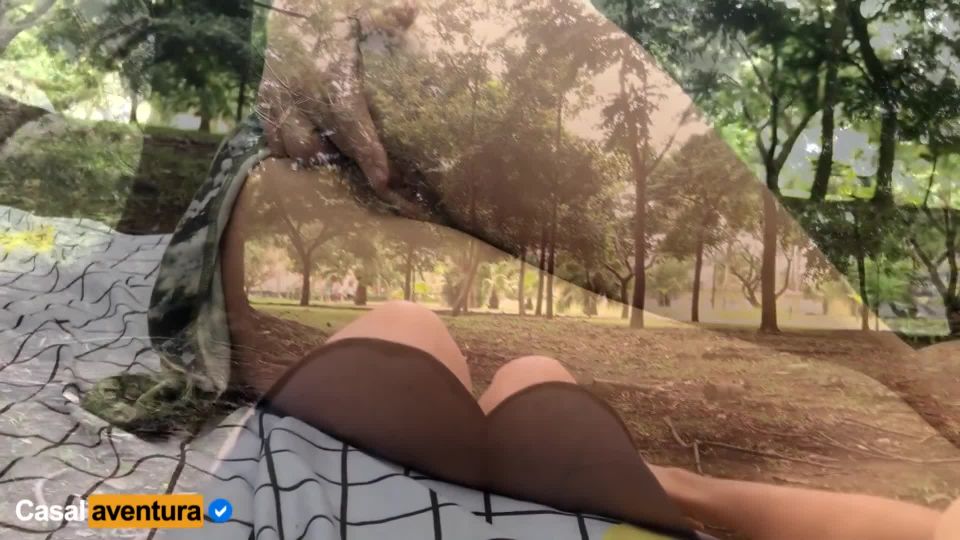 Real amar public anal sex risky on the park