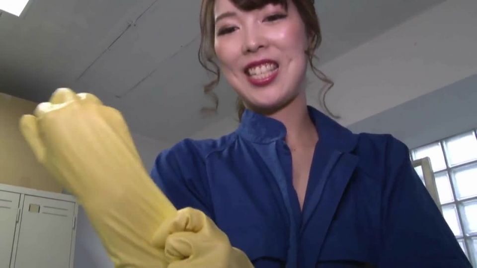 MGMP-044 Slut Cleanser Rubber Gloves Handjob Mazo Ejaculation WASH!2