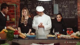 Angel Piaff, Apolonia Lapiedra - Chef de sex - the best cooking show milf 