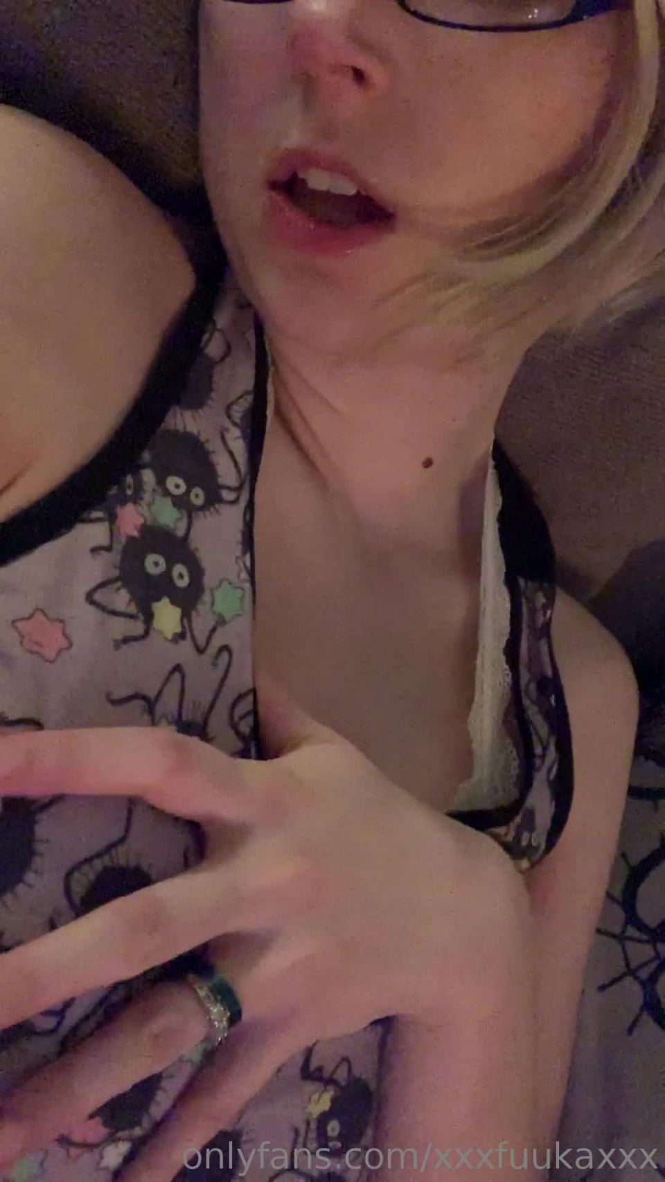 xxxfuukaxxx 03-04-2019 Titty Tuesday playing and sucking Underbewb on femdom porn femdom findom