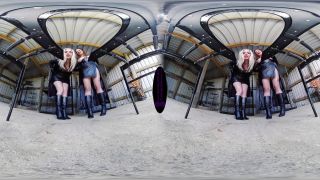 Leather Domina – The English Mansion – Party Convenience – VR – Complete Film – Mistress Evilyne and Mistress Sidonia | bottom | femdom porn sara jay femdom