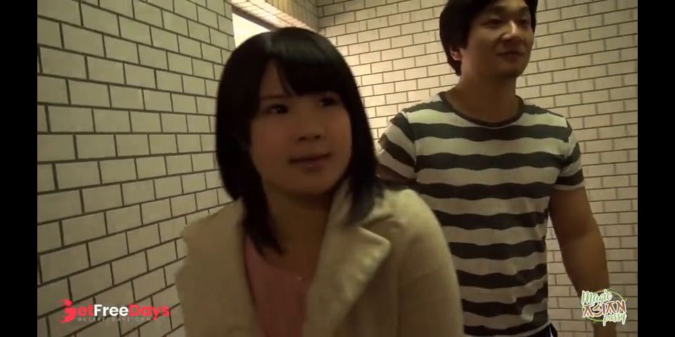 [GetFreeDays.com] Sneaking into the bathroom with the Asian ends with her sucking cock and tasting cum Porn Video February 2023