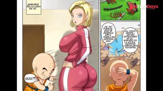 [GetFreeDays.com] Android 18 Fucking Everyone at the Gym Hiding from Her Husband - Dragon Ball Z Porn Sex Video March 2023