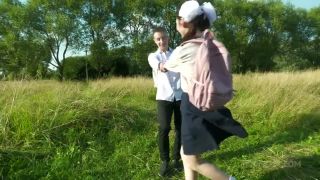 Luna Lynx - Very Small 18yo Schoolgirl with Body Weight of Only 35 kilograms Fucks in Anal with her Friend VG099  Watch XXX Online SD.