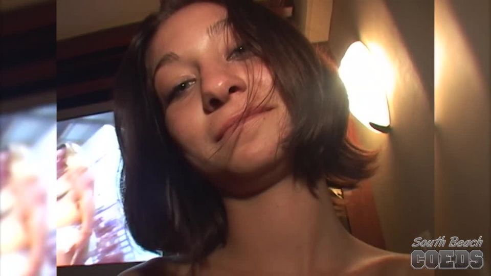 online porn video 19 One Hot Girl Dildo Masturbating On The Tour Bus With Closeups, big tits 9 on brunette girls porn 