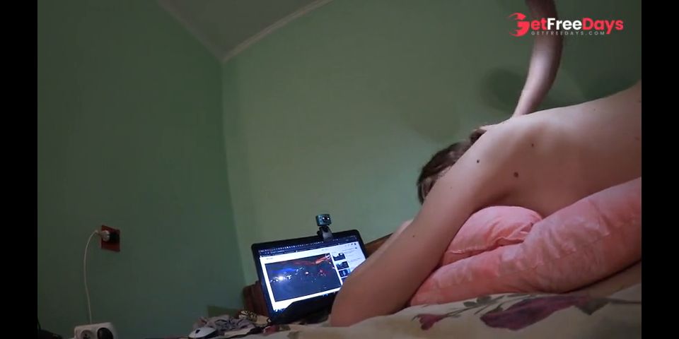 Fucked my stepsister and cummed on her ass