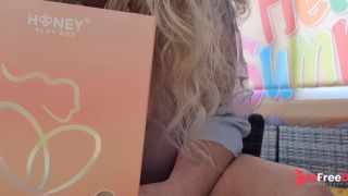 [GetFreeDays.com] 1st Dildo try out from Honeyplaybox i loved it DildoFuck Sex Clip March 2023