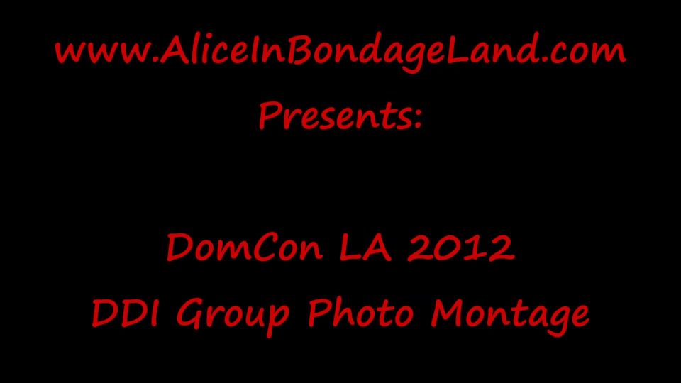 BONUS VIDEO - DomCon 2012 DDI Photo Time Lapse