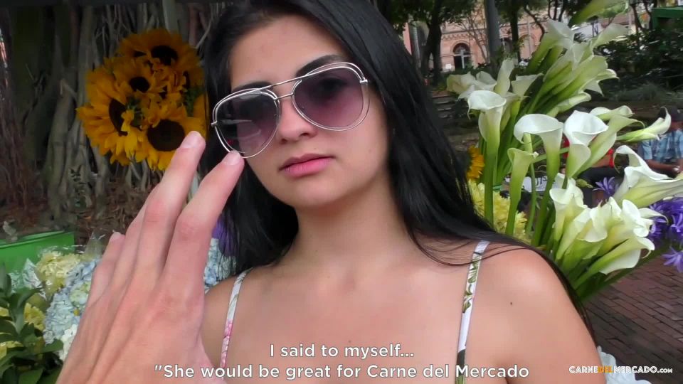 Leidy Silva  Hardcore MMF threesome and facial with juicy Colombian brunette Leidy Silva