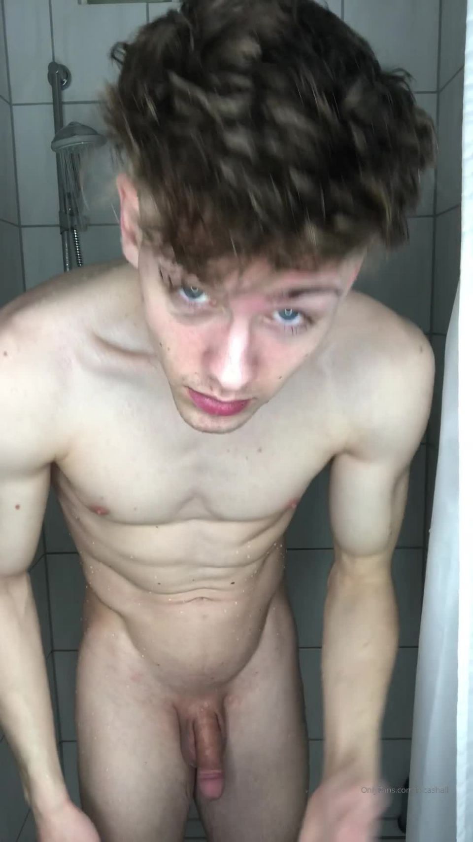 Lucas Hall () Lucashall - standing in the shower fingering my freshly shaved asshole and moaning for you 16-03-2020
