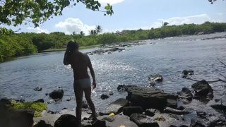 EllaDonna - elladonna69 () Elladonna - swimming topless at a public beach 26-10-2019