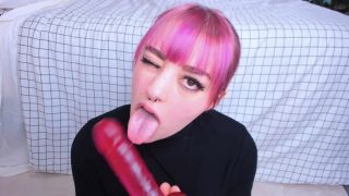 AmeliaLiddell - Hard Facefucking and Gagging - (Femdom porn)