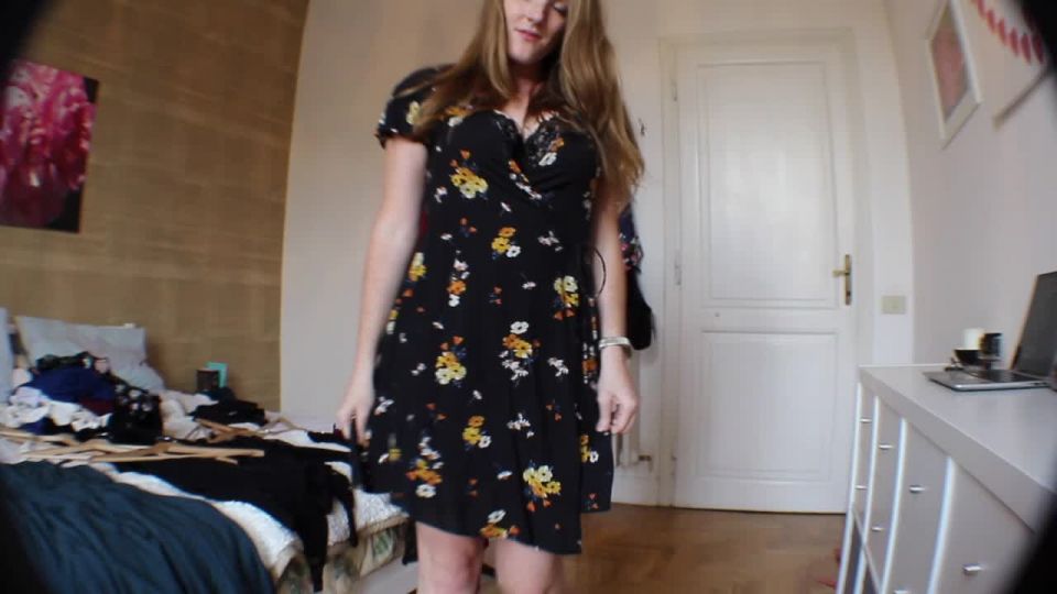 xxx clip 2 LittleRedheadLisa – Dress and Bodysuit Try On Custom, femdom heels on fetish porn 