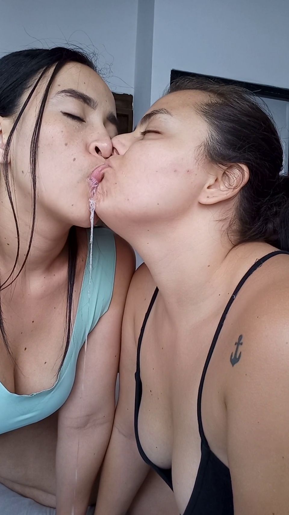 Very Wet Kisses A Lot Of Saliva