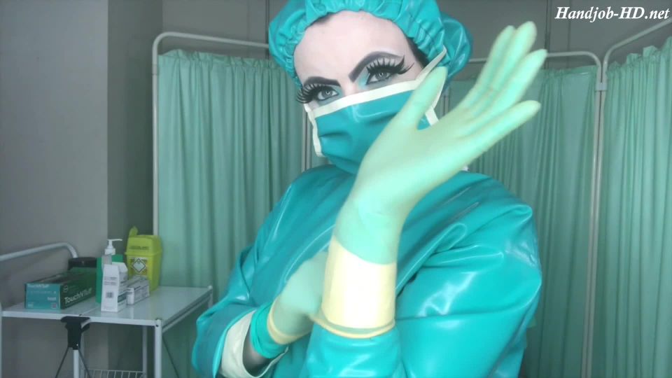 clip 22 german feet fetish Latex Surgeon Prostate Massage Handjob – Empress Poison – HandJob, foot on handjob porn