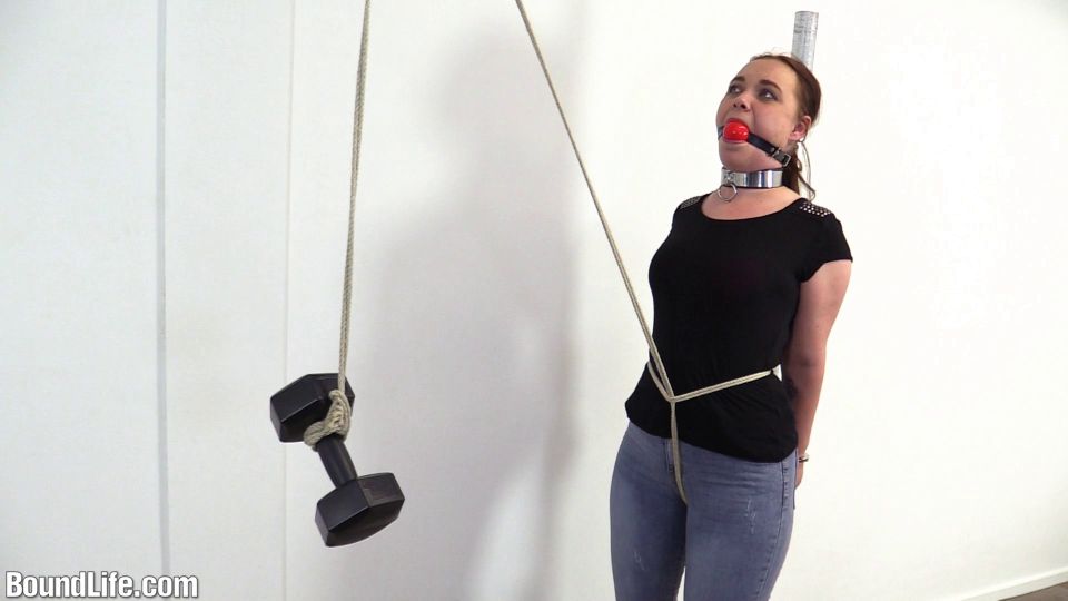 xxx video clip 41 BeltBound – Crotch rope weight challenge - fetish - fetish porn miss jasmine femdom