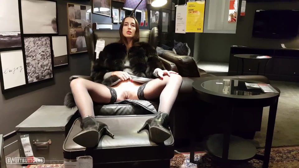 adult video 29  SweetButtocks - Beauty Exposes herself in IKEA among Visitors, beauty on teen
