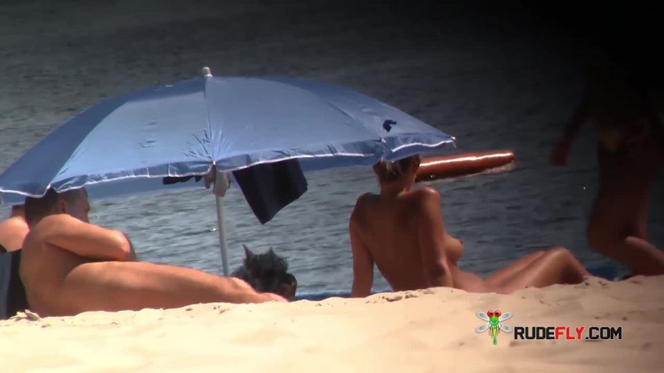 Gorgeous nymph Russian naturist sunbathes naked  3