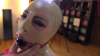 Getting spanked latex Doll - FullHD1080p