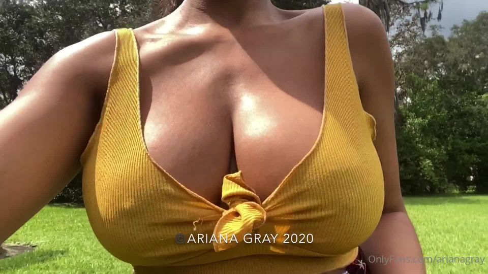 Ariana Gray () Arianagray - watch my tits bounce up and down as i run towards you 28-09-2020