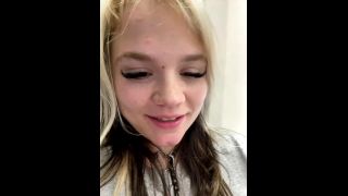 Jewelz Blu  Ass to mouth (ATM) Jewelz Blu in anal with accessory and dick