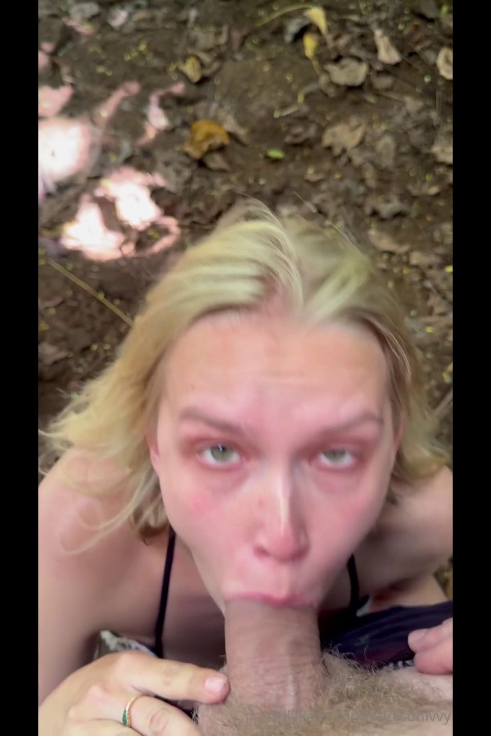 Addison Ivy Sucks a Cock Outdoors Onlyfans (Pornstar)