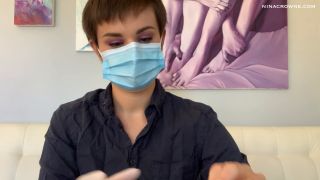 clip 41 Nina Crowne - Quickie at the Dentist - femdom pov - pov lesbian neck fetish