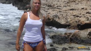 Wet T-Shirt and Pierced Nipples Nudism!