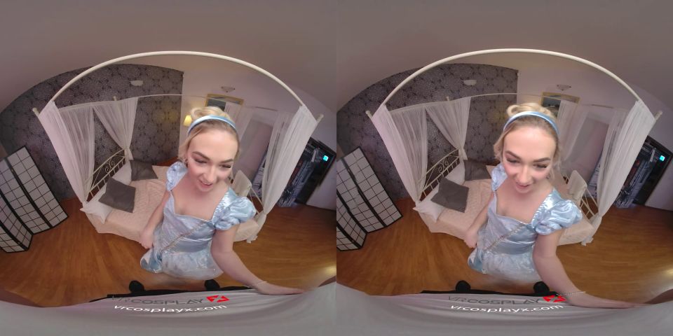 Petite Blonde Jenny Wild As CINDERELLA Fucking You In VR Porn