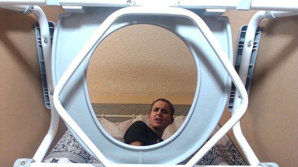 POV Dominating My Fart Slave Trapped In My Toilet