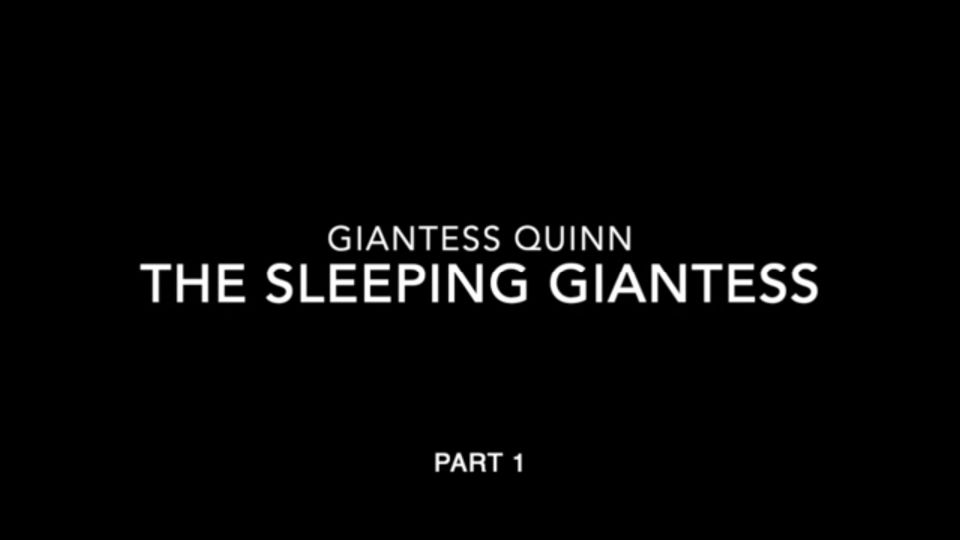 online clip 32 Giantess EditZ – The Sleeping Giantess Part 1, nylon fetish porn on femdom porn 