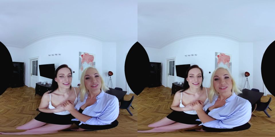  reality | Kristy Black, Leanne Lace in Valentine Threesome | virtual reality