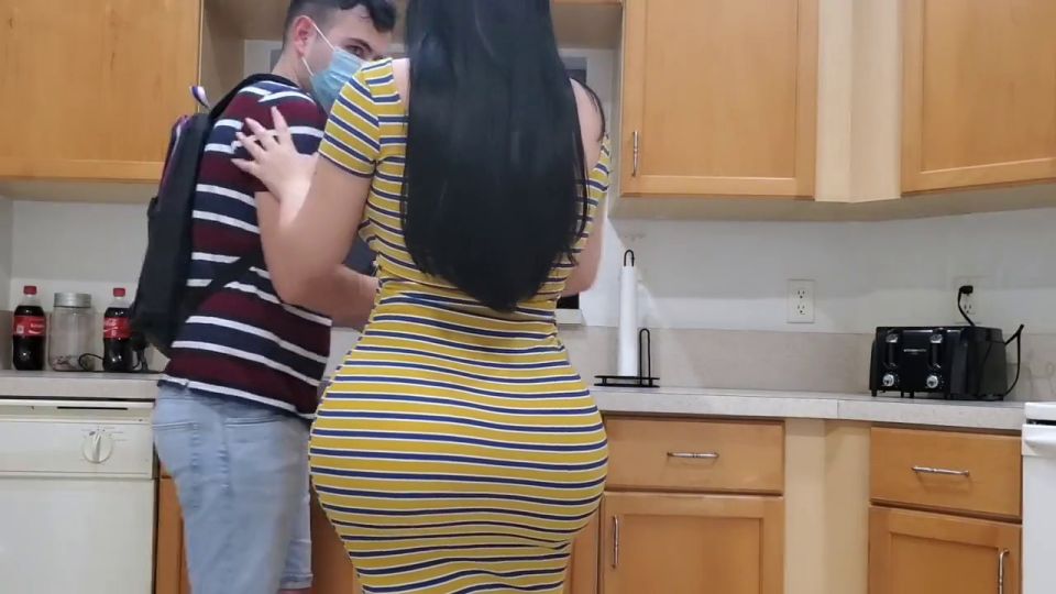 Big Ass Horny Stepmom Fucks Her Pervy Stepson For Faking His Sick Days