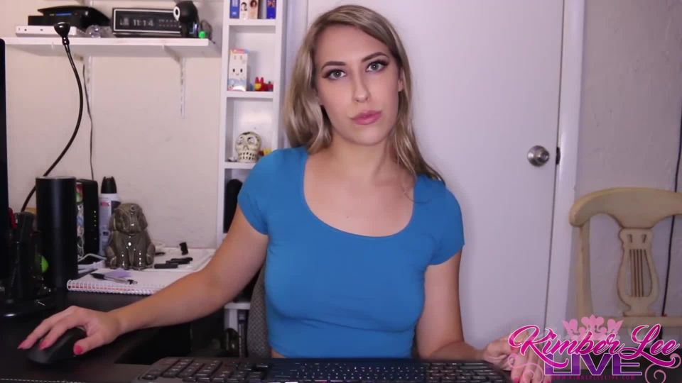 online clip 16 hot femdom pegging Kimber Lee – Yawning At My Desk Trying To Study, fetish on webcam