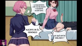 Threesome Aira Shiratori y Momo Ayase montan la enorme verga de Okarun - Dandadan Hentai