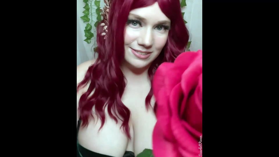 online porn clip 32 emmy lou femdom Scarletvixen – Poison Ivy’s Cum Slave, jerkoff encouragement on masturbation porn