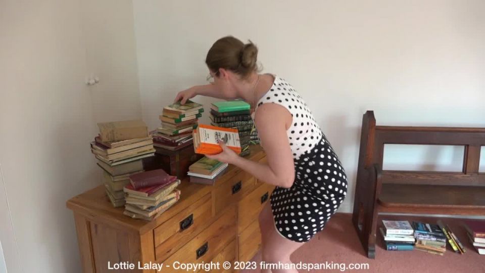 adult xxx clip 22 FirmHandSpanking – Lottie Lalay – The Librarian – С, lesbian armpit fetish on femdom porn 