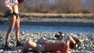 Wild Outdoor Pegging  Kates Domination in the Mountains of New Zealand