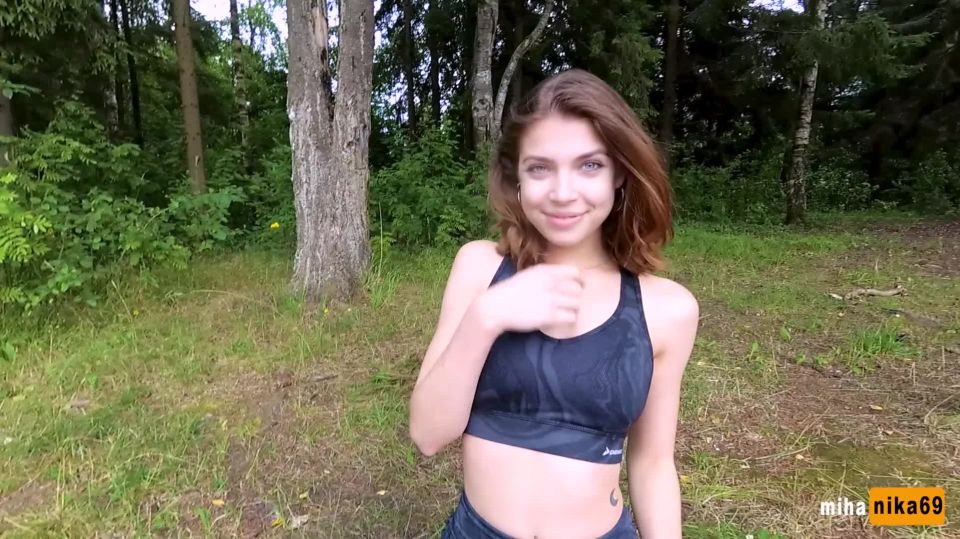 amateur tumblr MihaNika69 - He almost cum in my pussy - OutDoor POV by MihaNika69 , teens on russian