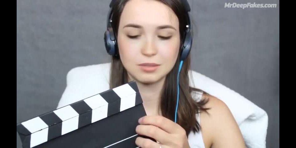 Ellen Page Does ASMR Solo DeepFake