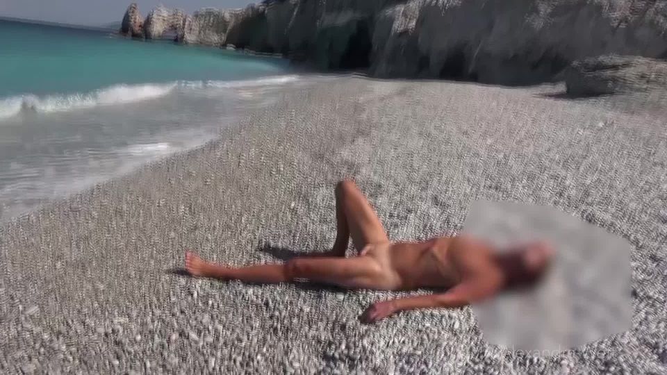 M@nyV1ds - Alexandra Wett - Beach tourist fuck my ass Sprayed 3 tim