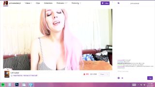 Princessberpl twitch slut gets hacked Amateur!
