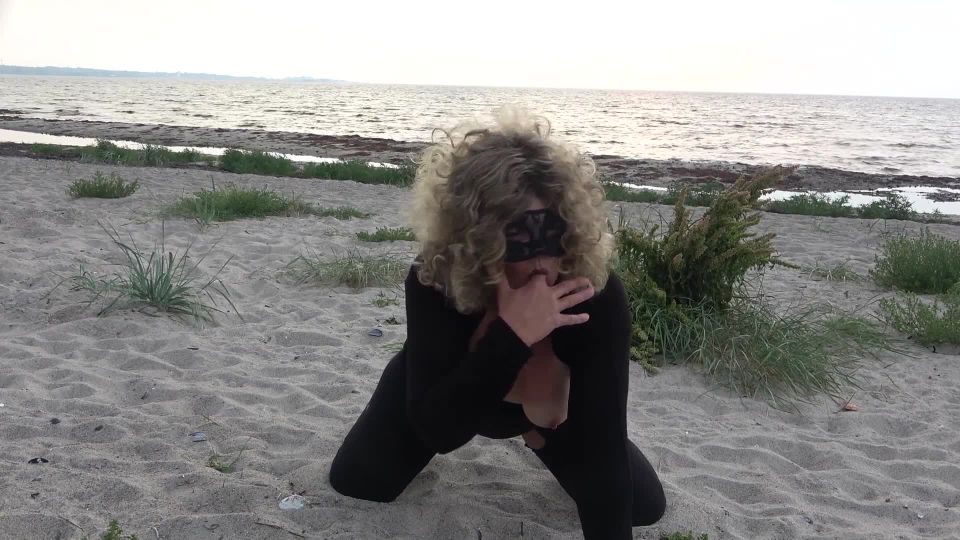adult video 36 Public Slut Jessica – Has Some Fun with Strangers on a Beach on party 