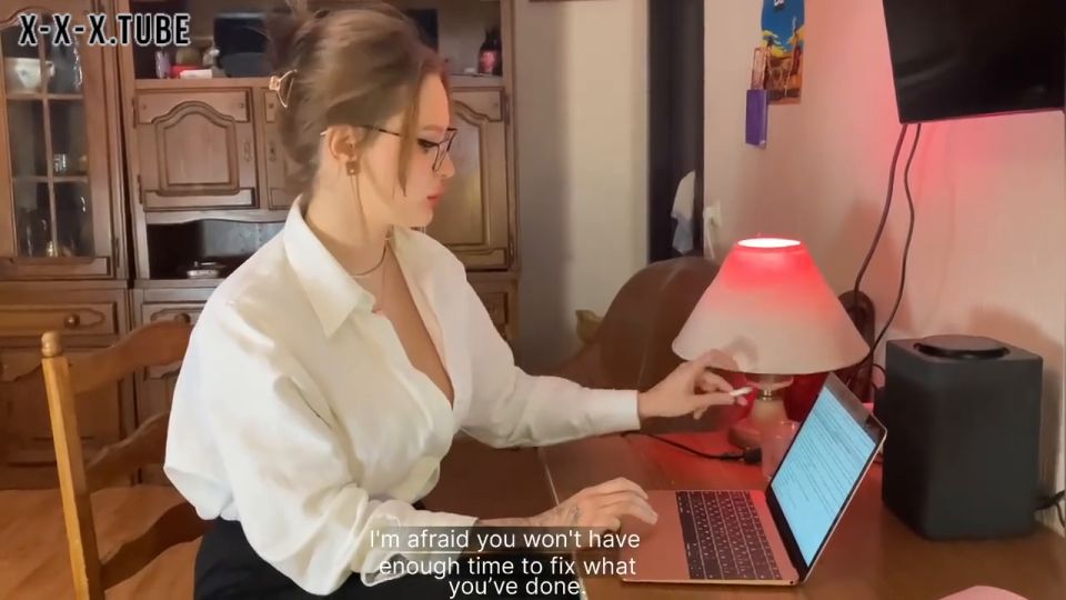  Alexa Poshspicy   Alexa Poshspicy Lustful Teacher Takes Bribes Only For Sex With Subs