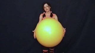 [Pornstar] KarinaHasabovaCollection Gym ball and dildo games