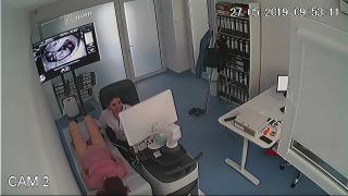 Voyeur - Real hidden camera in gynecological cabinet 6 - voyeur - voyeur 