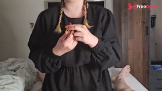 [GetFreeDays.com] Blowjob with red lipstick l big cumshot in her mouth Sex Clip December 2022